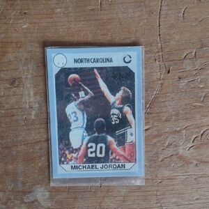 Michael Jordan North Carolina Trading Card